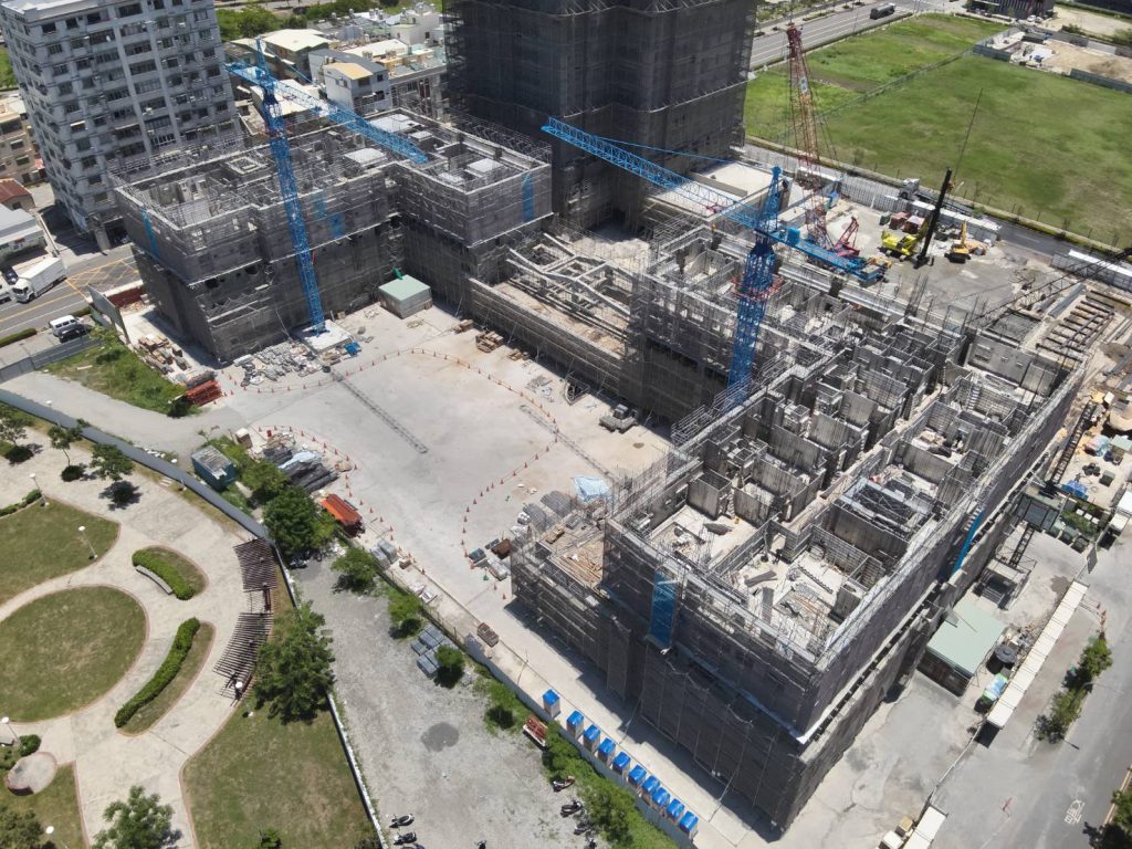 岡山大鵬九村社宅工程已進入地上結構施工作業預計明年7月完工 - 報新聞 Mega News