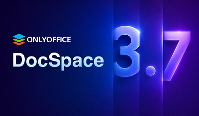 ONLYOFFICE DocSpace 3.7 released.